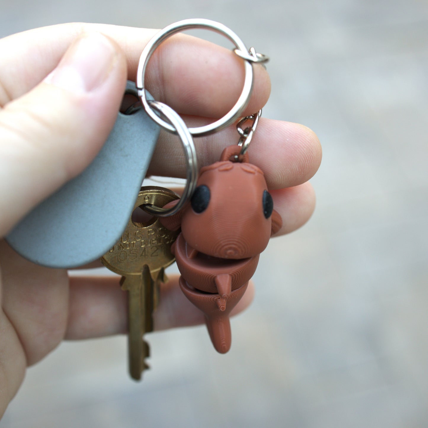 Catfish Keychain