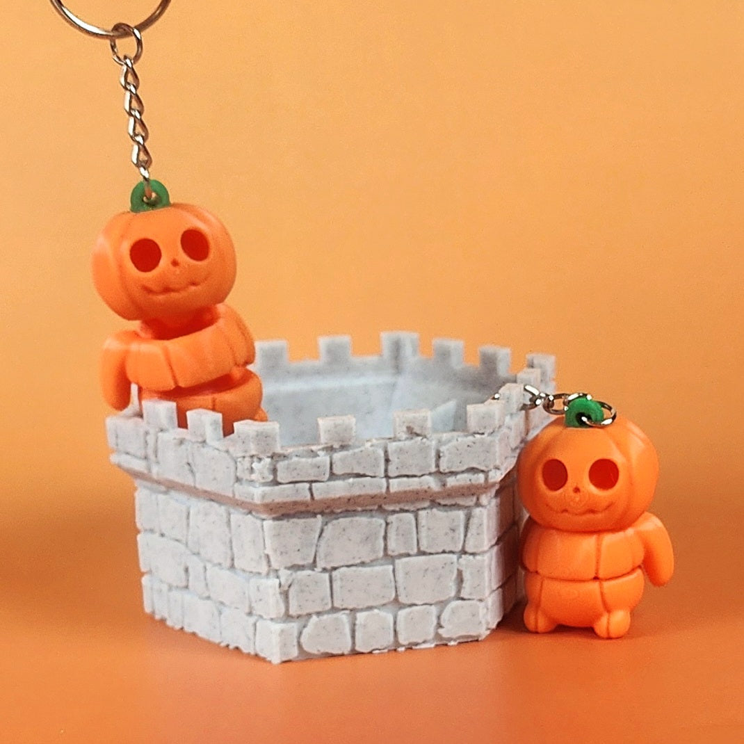 Little Pumpkin Man Keychain