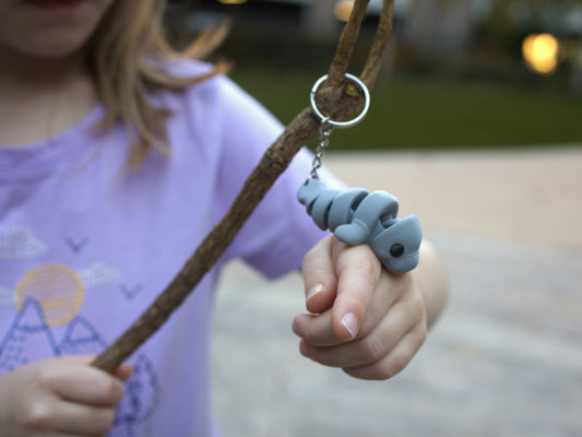 Sweet Manatee Keychain